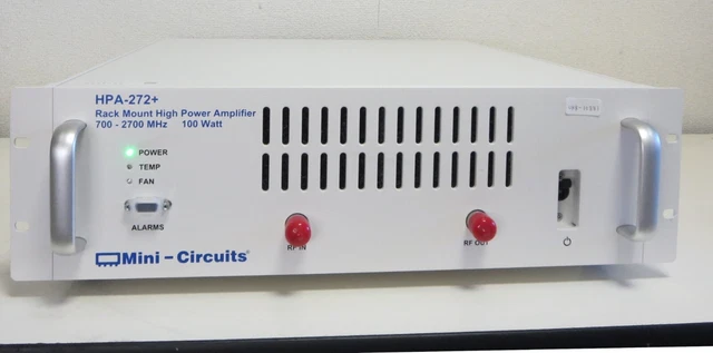 [ Calibrated ] HPA-272+ Rack High Power Amplifier, 700 - 2700 MHz  Mini-Circuits