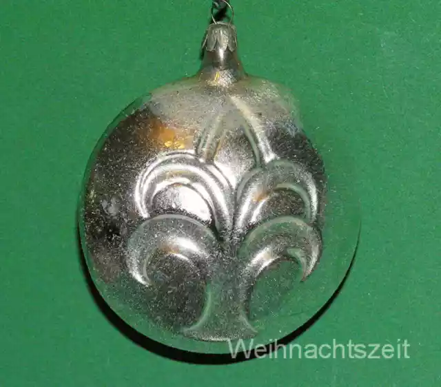 Weihnachten, alter Baumschmuck, Julkugel,stilisiertes Baumsymbol, um 1935 !!!