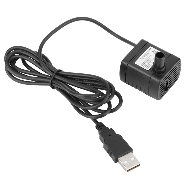 USB 5V 0.5m 150L/H Ajustable Miniature Brushless Motor DC Water Pump