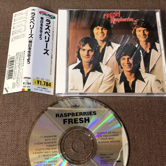 RASPBERRIES Fresh JAPAN CD TOCP-3393 w/OBI 1998 COOLPRICE reissue Eric Carmen