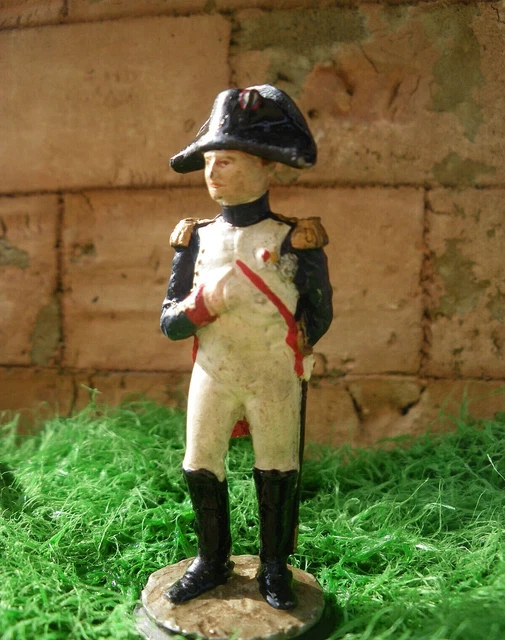 Figurine étain Soldat Empire Napoléon – Franklin Mint – Échelle 1:32 – Première Empire – Occasion