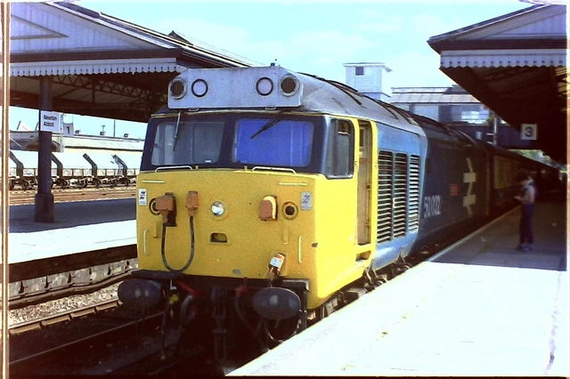 Photo inspiration: Gallery Detail: 35Mm Railway Colour Negative Class 50 032 At Newton Abbot