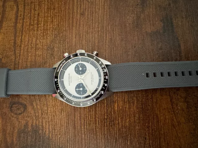 Hoffman Racing 40 Panda Chronograph Quartz Watch