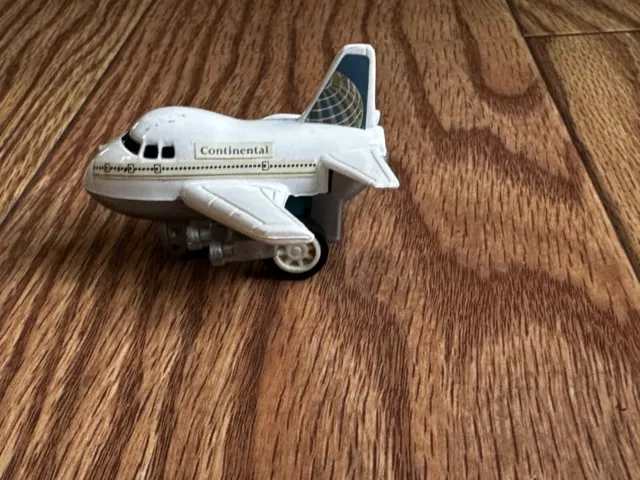 Continental Airlines Toy Pullback Plane