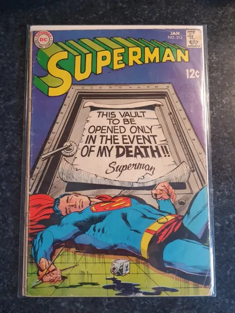 Superman 213 Classic Neal Adams Cover