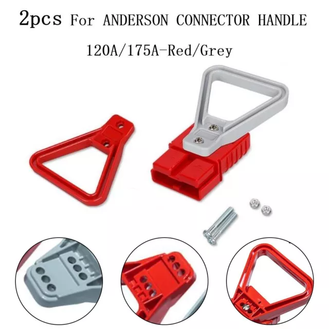 Easy to Use Forklift Power Connector Handle 2PCS 120A 175A 600V Quick and Safe