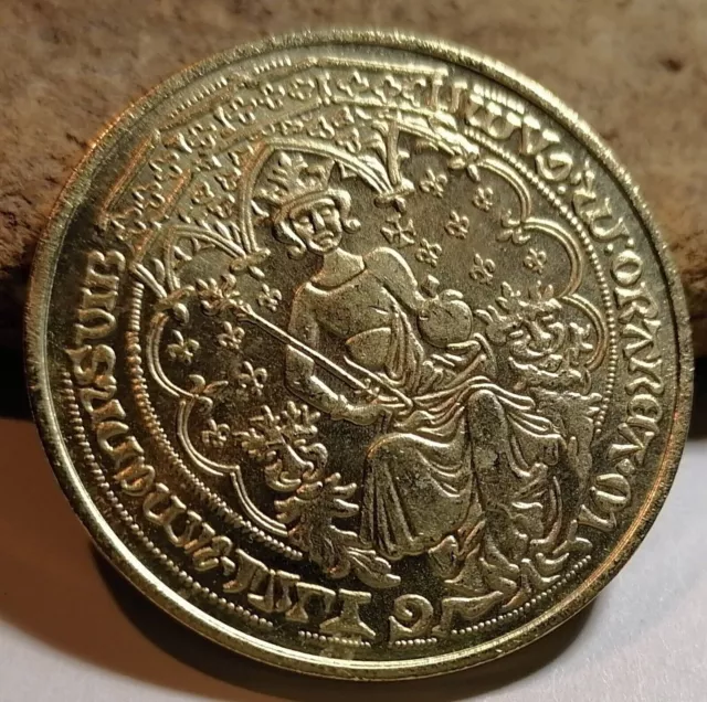 RETRO- Edward III 1344 'Double Leopard' -Gap Filler *UK DISPATCH*