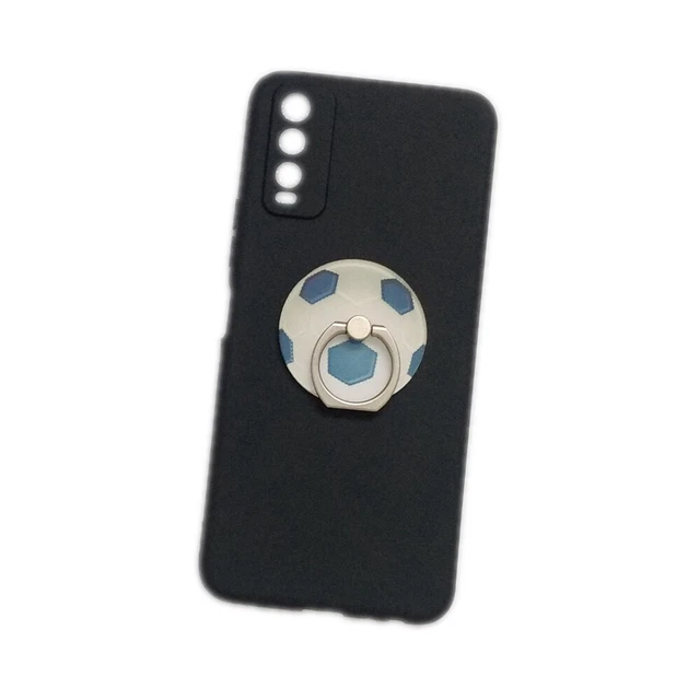 Case For Vivo Y11S Y20 X60 X70 X80 V23 3D Football Finger Holder Soft TPU Cover