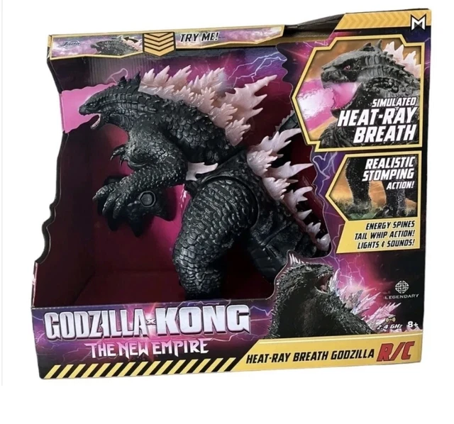JADA GODZILLA X Kong The New Empire Heat Ray Breath Godzilla R/C