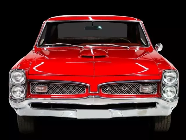 1967 Pontiac GTO Front Shot NEW METAL SIGN: 9x12" & Free Shipping