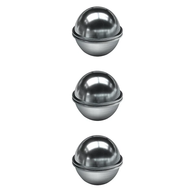 2 piezas molde de bomba de baño de metal para la fabricación de bombas de baño