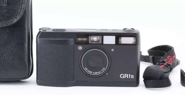 Ricoh GR1s Black Point & Shoot 35mm Film Camera [Exc+++] #1460A