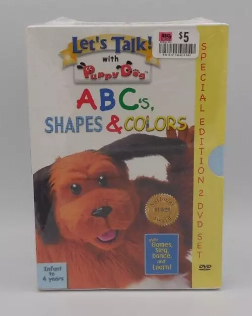 LETS TALK WITH Puppy Dog ABC's Shapes & Colors Special