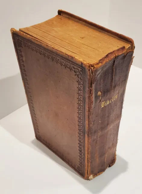 1888 Swedish Bible Biblia Bibelen Antique Christianity Collectible