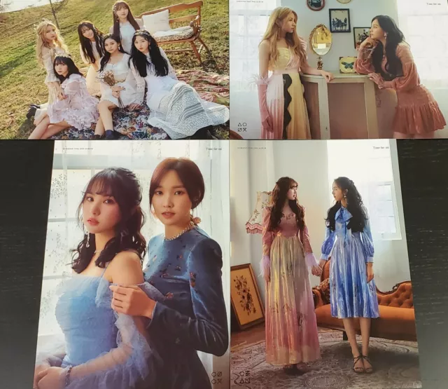 Ensemble d'affiches en précommande Gfriend Time for Us