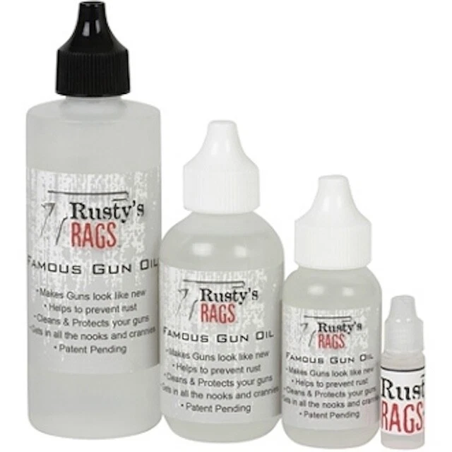 RUSTYS RAGS SILICONE Gun Oil Air Rifle Shotgun Protection 30ml £9.99