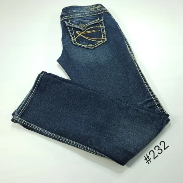 Silver McKenzie Slim Bootcut Medium Wash Denim Jeans Womens Size 26x30 Blue