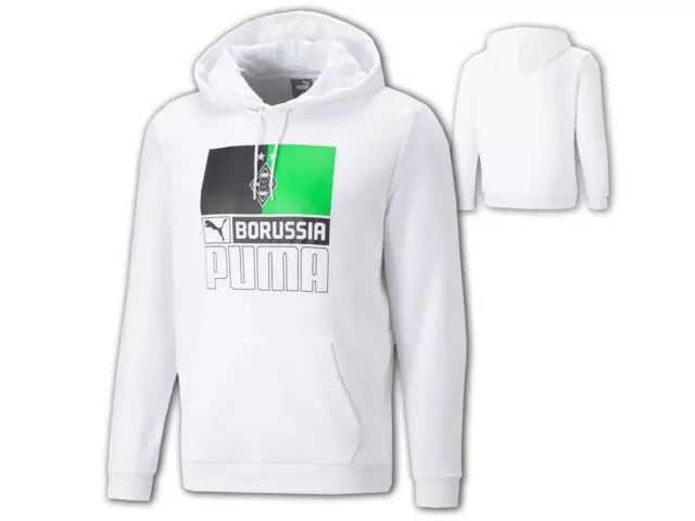 Puma Borussia Mönchengladbach ftblCore Hoody BMG Kapuzensweatshirt Hoodie S-3XL