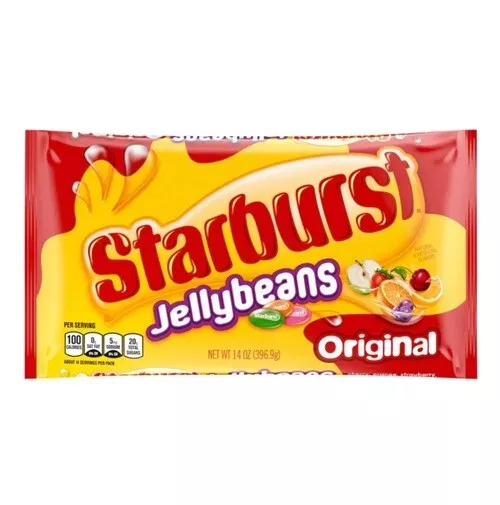 909594 1 X 396.9G Bag Starburst Jellybeans Original - Best Before End April 2024