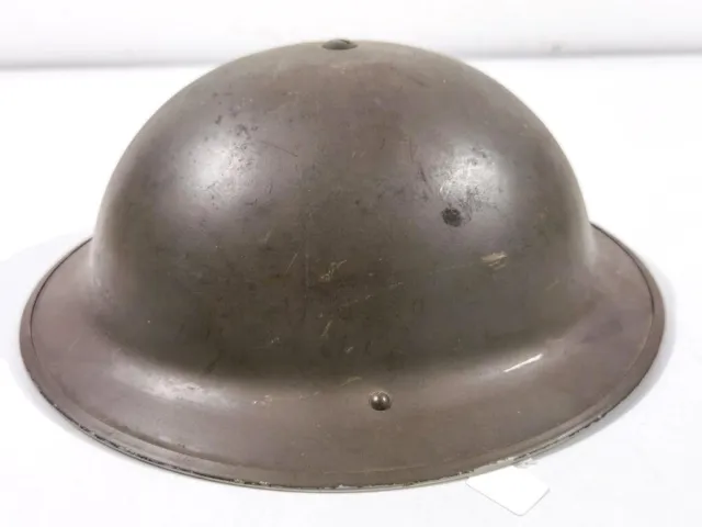 Großbritannien Stahlhelm 2.Weltkrieg. Die Glocke datiert 1942, Innenfutter undat 2