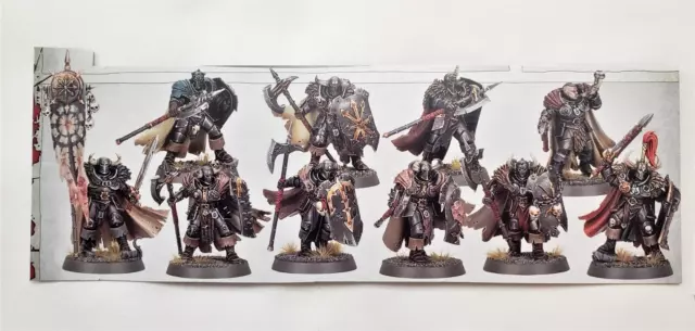 Chaos Warriors from Slaves Darkness to Vanguard 2023 Warhammer Age Sigmar