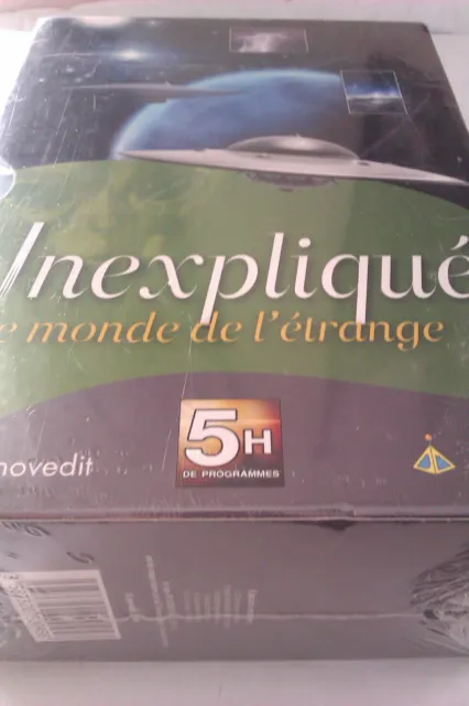 Coffret 5 DVD "INEXPLIQUÉ Le Monde De L'Étrange"  NEUF SOUS BLISTERUMD (Zone 2) 3