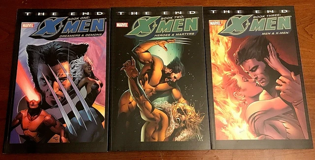 Marvel X-Men - The End Vol 1-3 Tpb Men & X-Men Heroes & Martyrs Dreamers Demons