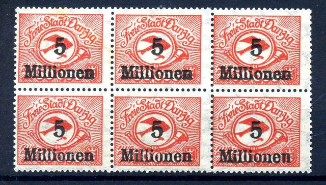 DANZIG 1923 Nr 180FI postfrisch (220814)