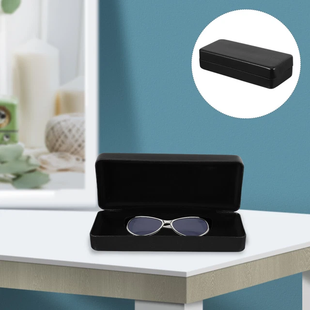 Portable Glasses Case Eyeglasses Storage Pouch Organizer PU Travel