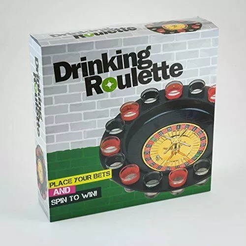 Adultes Boisson Roulette Fête Jeu Table Avec 16 Shooter