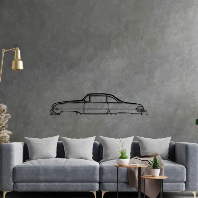 Wall Art Home Decor 3D Acrylic Metal Car Auto Poster USA Silhouette Hudson