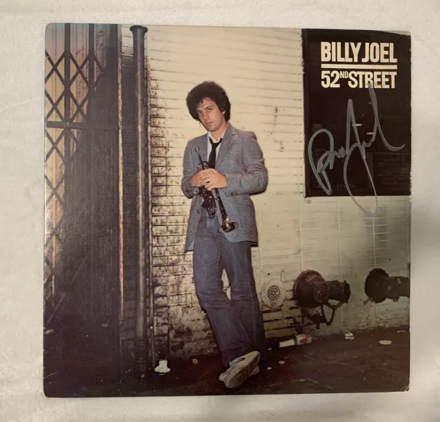 Billy Joel signed 52nd Street album