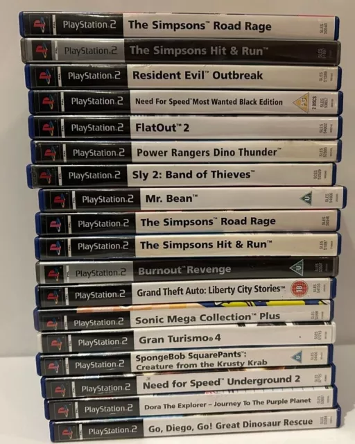 Sony Playstation 2 PS2 Games - Various Titles - Multi Listing - PAL - Fun