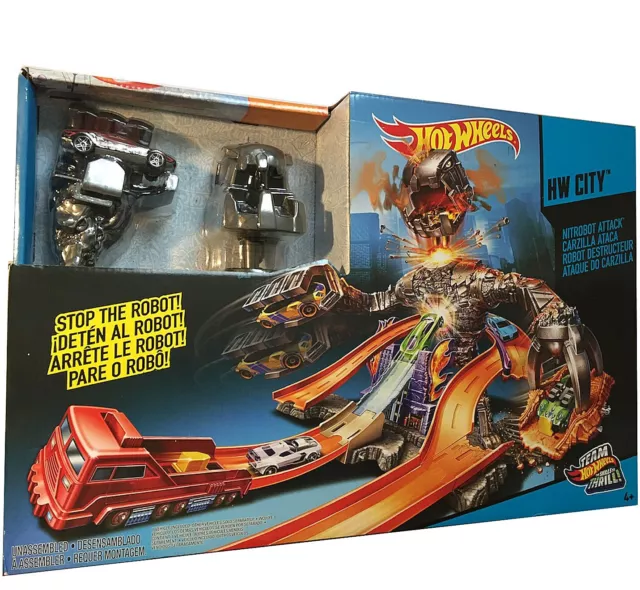 Comprar Carrinho Hot Wheels Com 5 Nitrobot Attack