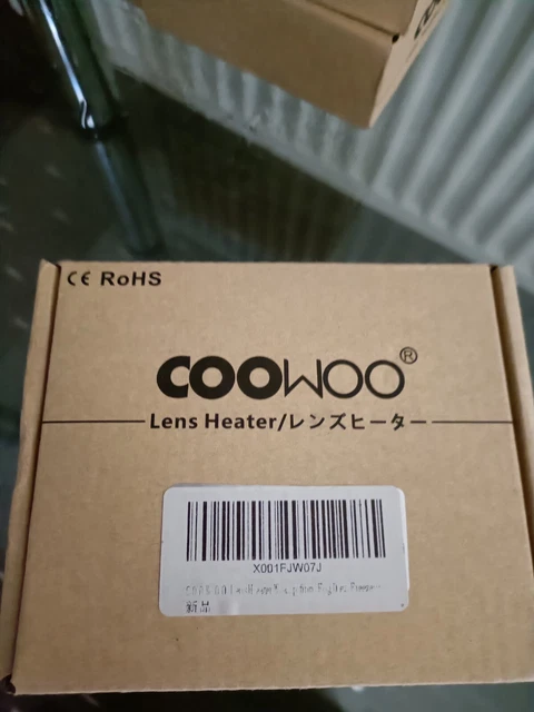 Coowoo - USB lens heater - New with Box and Instructions / Thick Wider Warmer