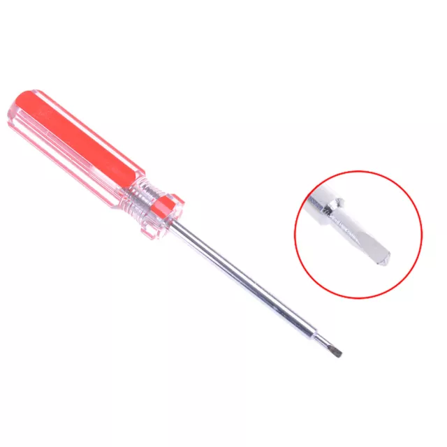Plastic Handle 2.3mm Magnetic Tip Triangle Head Screwdriver KQ J#km