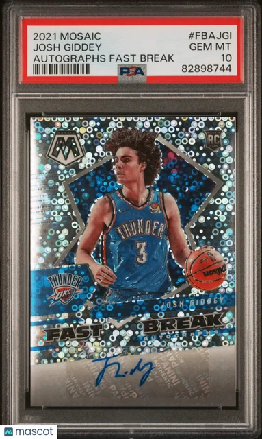 ドミニク ショボスライ Panini Mosaic RC PSA 10 The Adventure Begins | 2019 Panini Mosaic N. Claxton Genesis