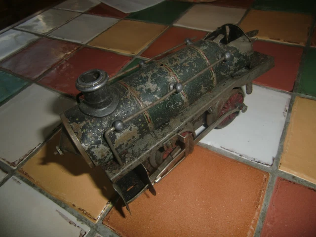 Locomotive Mécanique JEP 4351 LT - Jouet Ancien En Tôle - État Neuf En Boîte - Rare