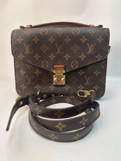 Louis Vuitton Monogram Empreinte Pochette Metis Shoulder Bag (SHF-2175 –  LuxeDH