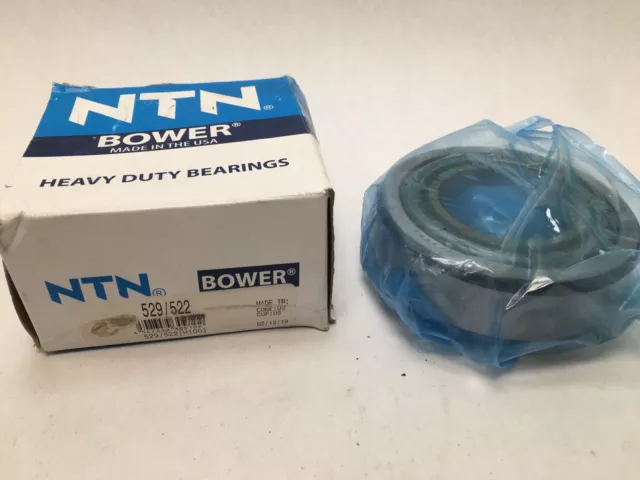 NTN 529/522 Set Tapered Roller Bearing Cone & Cup 529 / 522 Bower USA