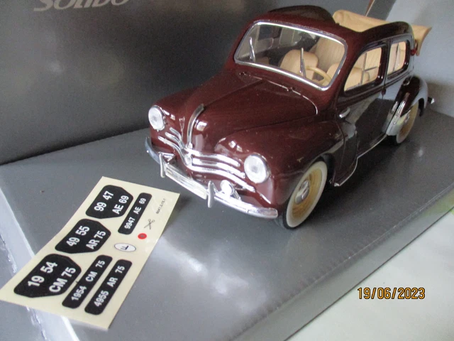 Paya Renault 4CV No Solido No Norev No Mebetoys No CIJ No JRD