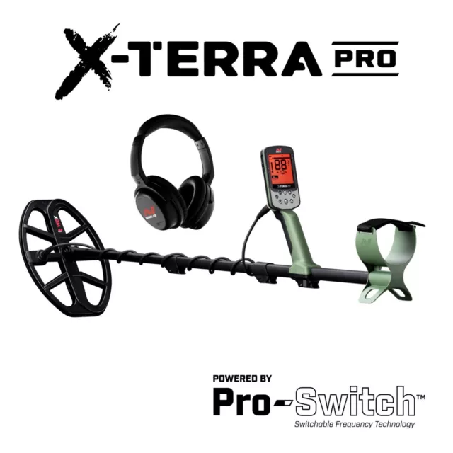 Minelab X-Terra Pro Metal Detector + ML85 Wireless Headphones | Duchy Detectors