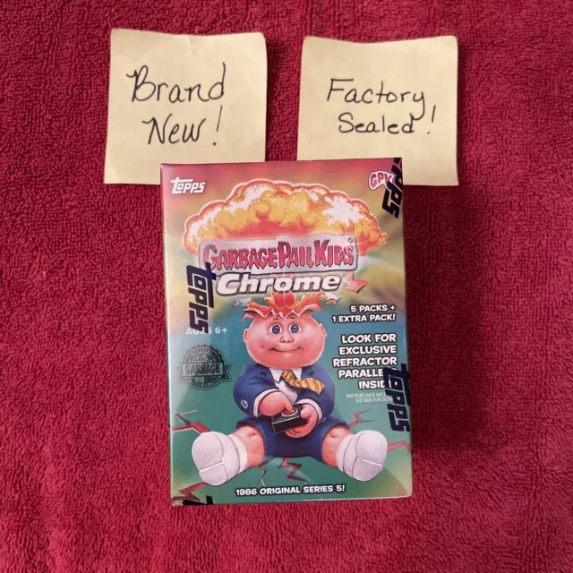 2022 Garbage Pail Kids Chrome Series 5 Blaster Box Factory Sealed ⭐️Ships Free