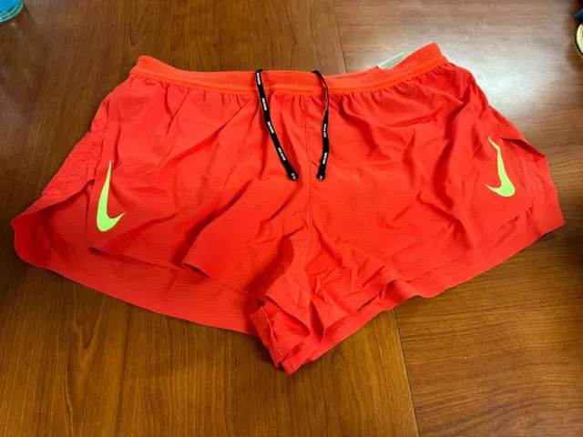 Nike running shorts orange outlet