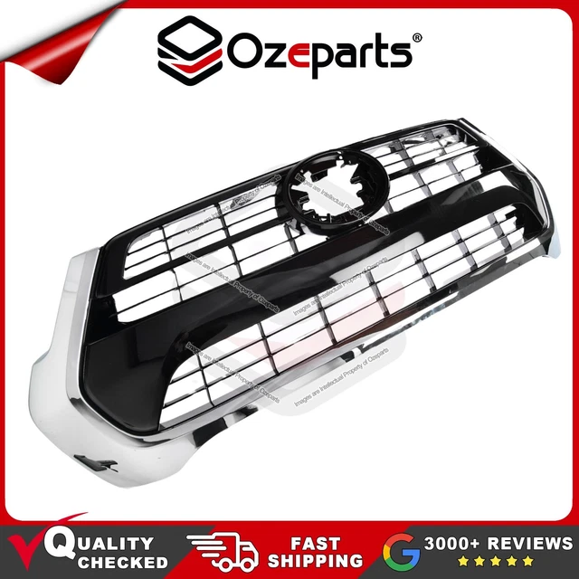 Billet Style grille chrome black for Toyota Hilux 2005-2008 Billet Style grille chrome black for Toyota Hilux 2005-2008
