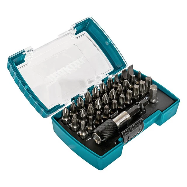 MAKITA D74762 32 Piece Screwdriver Drill Bit Set Phillips Pozi Torx