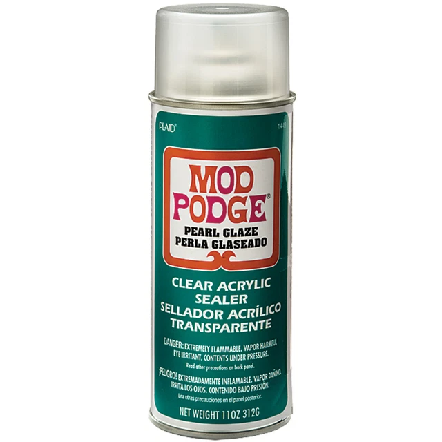 Sellador en aerosol perlado Plaid: Craft Mod Podge - 11 oz