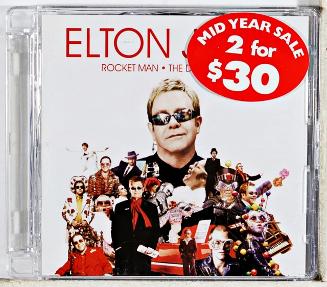 ROCKET MAN: THE Definitive Hits by Elton John (CD, 2011) New