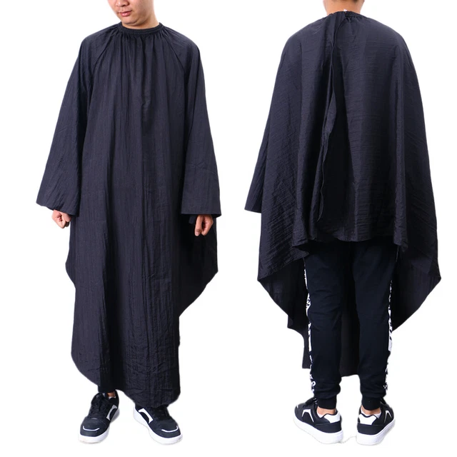 Corte de pelo vestido capa de peluquería de poliéster delantal impermeable
