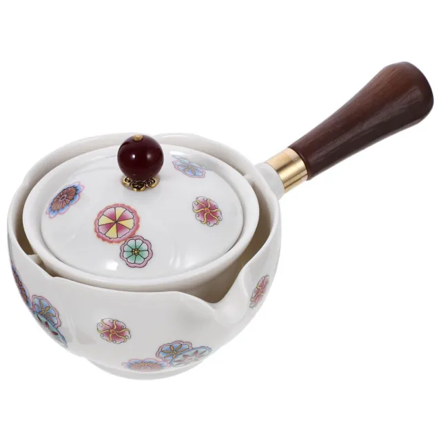 Pentola da tè cinese porcellana teiera portatile 360 macchina da tè rotante tè portatile